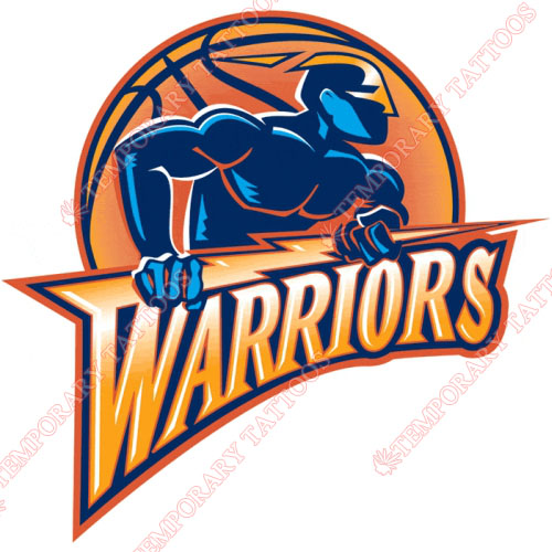 Golden State Warriors Customize Temporary Tattoos Stickers NO.1010